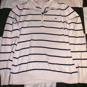 Vineyard vines quarter zip up sweater
